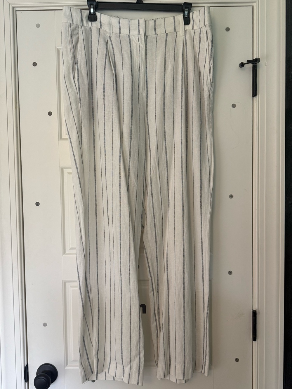 Striped Wide Leg Trouser